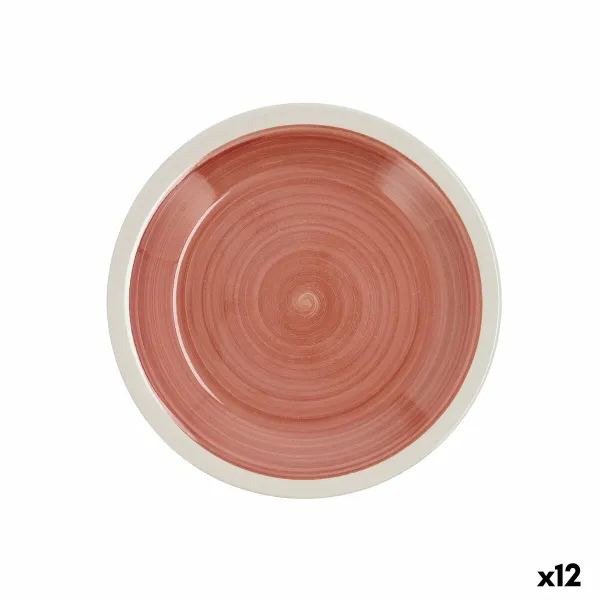 Jälkiruokalautanen Quid Calypso Terrakotta Keraminen Ø 19 cm (12 osaa)