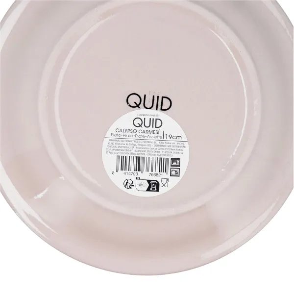 Dessert dish Quid Calypso Terracotta Ceramic Ø 19 cm (12 Units)