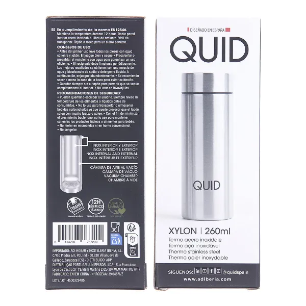 Termos Quid Xylon Teras 260 ml (12 Ühikut)
