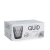 Стакан Quid Maia Синий Cтекло 280 ml (6 штук)