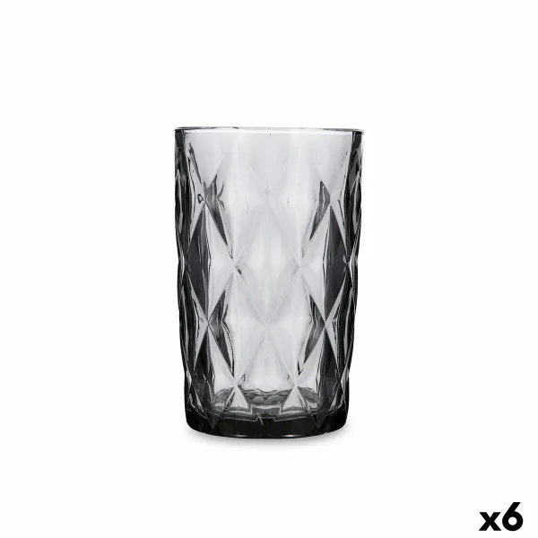 Стакан Quid Maia Синий Cтекло 400 ml (6 штук)