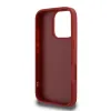 Karl Lagerfeld Quilted Signature - Case for iPhone 16 Pro Max (red)