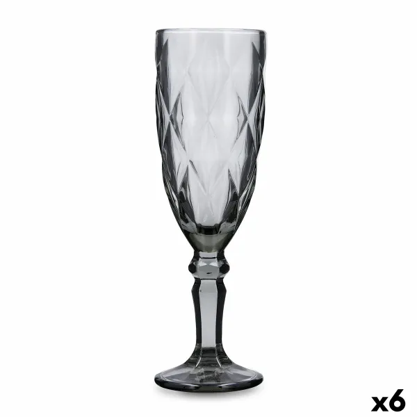 Бокал для шампанского Quid Maia Синий Cтекло 165 ml (6 штук)