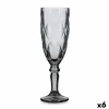 Бокал для шампанского Quid Maia Синий Cтекло 165 ml (6 штук)