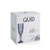 Бокал для шампанского Quid Maia Синий Cтекло 165 ml (6 штук)
