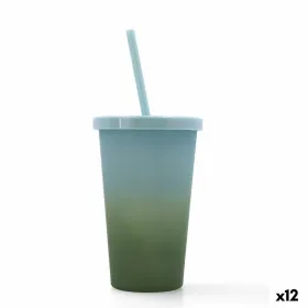 Mukin Pillillä Quid Quidate Vihreä Muovinen 475 ml (12 osaa)