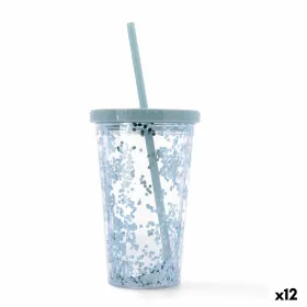 Mukin Pillillä Quid Quidate Sininen Muovinen 425 ml (12 osaa)