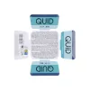 Hermetic Lunch Box Quid Ciclon Turquoise Glass 800 ml (12 Units)