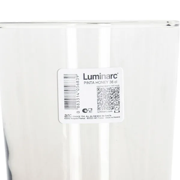 Бокал для пива Luminarc Pinta Fume Cтекло 360 ml (6 штук)