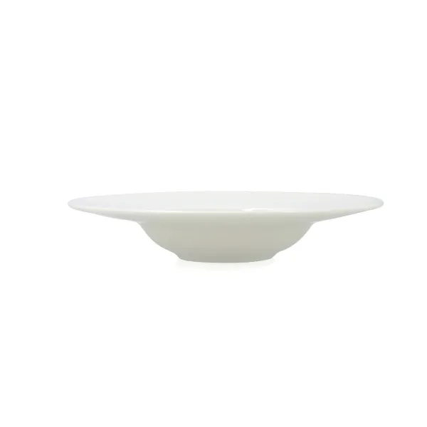 Pasta Dish Bidasoa Serenity Hydrozero White Ceramic Ø 26 cm (6 Units)