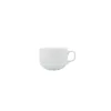 Tea and coffee cup Bidasoa Serenity Hydrozero White Ceramic 230 ml (6 Units)