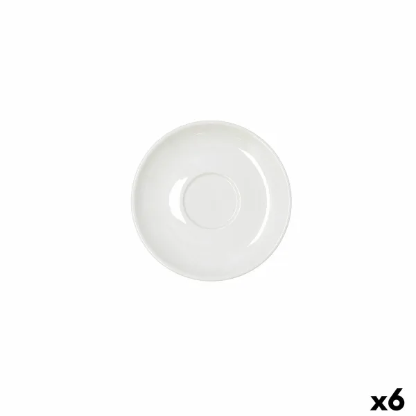 Nazis Bidasoa Serenity Hydrozero Balts Keramika Ø 15 cm Kafija (6 gb.)