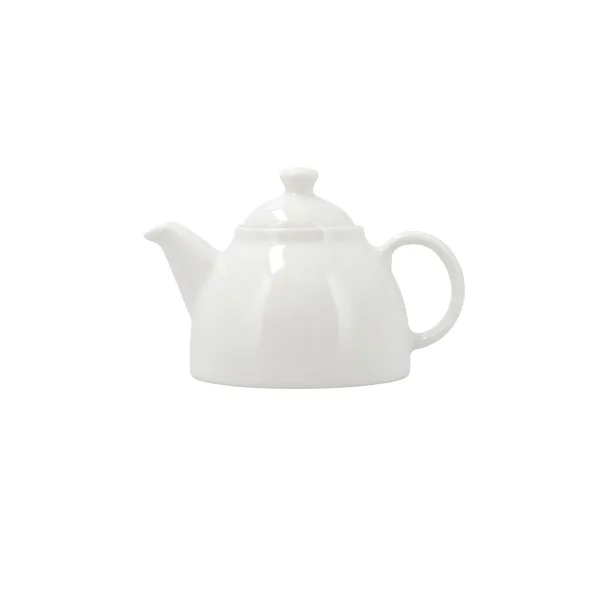Teapot Bidasoa Serenity Hydrozero White Ceramic 630 ml (2 Units)