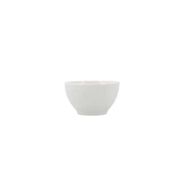 Snack Bowl Bidasoa Serenity Hydrozero White Ceramic (12 Units)