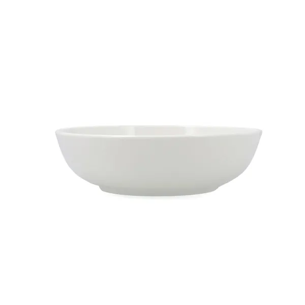Salad Bowl Bidasoa Serenity Hydrozero White Ceramic Ø 23 cm (6 Units)