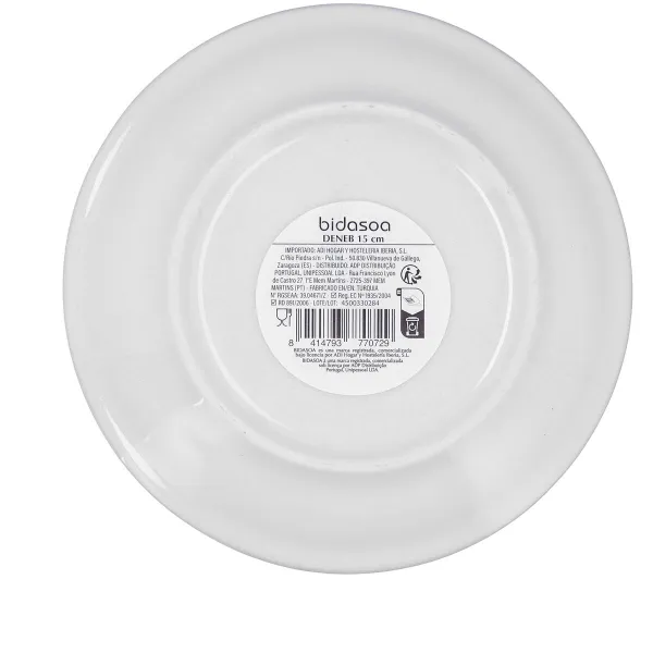 Lėkštė Bidasoa Deneb Hydrozero Ruda Keramikinis Ø 15 cm Duona (6 vnt.)