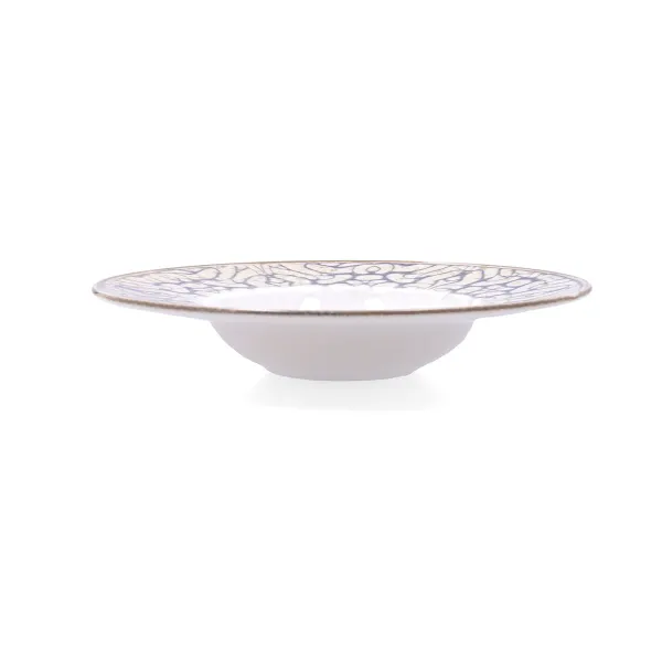 Pasta Dish Bidasoa Deneb Hydrozero Brown Ceramic Ø 26 cm Risotto (6 Units)