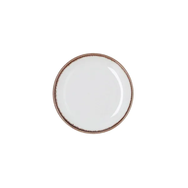 Plate Bidasoa Orion Hydrozero White Ceramic Ø 15 cm Bread (6 Units)