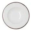 Pasta Dish Bidasoa Orion Hydrozero White Ceramic Ø 30 cm (6 Units)