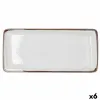 Uzkodu paplāte Bidasoa Orion Hydrozero Balts 34 x 16 cm (6 gb.)