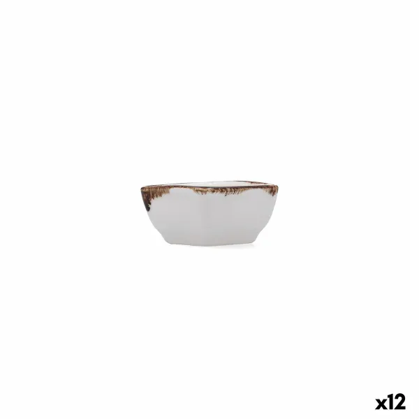 Uzkodu Bļoda Bidasoa Orion Hydrozero Balts Keramika 8 x 8,5 cm (12 gb.)