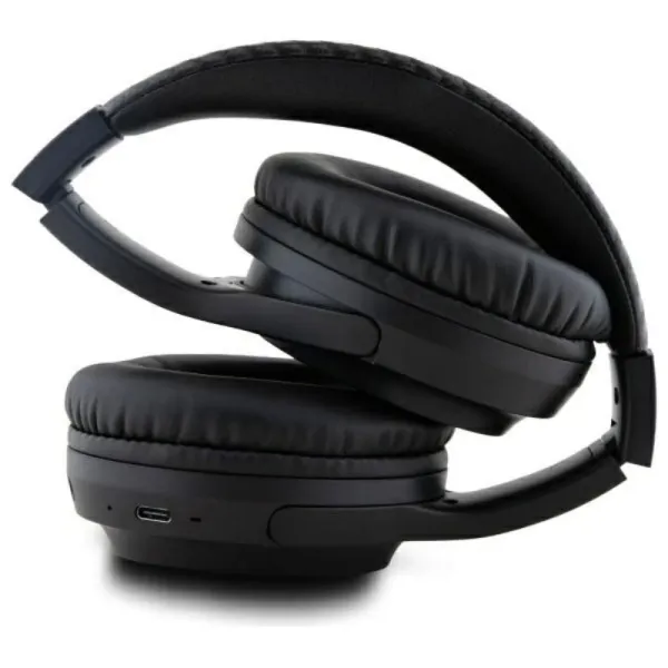 BMW Printed Logos - Wireless Over-Ear Bluetooth Headphones ENC (Black)