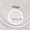 Dessert dish Bidasoa Element Hydrozero Beige Ceramic Ø 21 cm (6 Units)