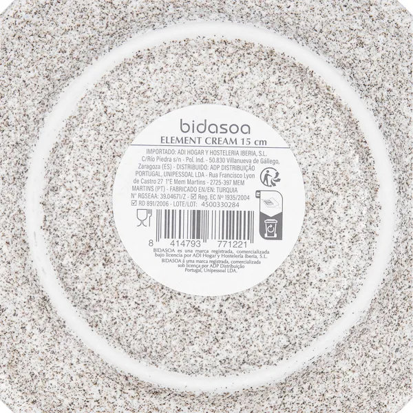 Nazis Bidasoa Element Hydrozero Bēšs Keramika Ø 15 cm Maize (6 gb.)