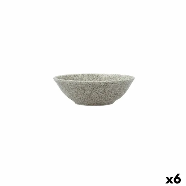 Snack Kulho Bidasoa Element Hydrozero Beige Keraminen (6 osaa)