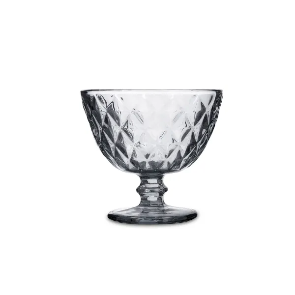 Ice Cream and Milk Shake Glass Quid Maia Grey Glass 300 ml (6 Units)