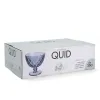 Чашка для мороженого и смузи Quid Maia Синий Cтекло 300 ml (6 штук)
