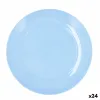 Плоская тарелка Luminarc Apy Paradise Azul Синий Cтекло Ø 25 cm (24 штук)