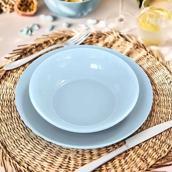 Глубокое блюдо Luminarc Apy Paradise Синий Cтекло Ø 20 cm (24 штук)