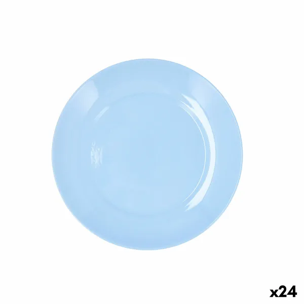 Блюдо для десертов Luminarc Apy Paradise Синий Cтекло Ø 18 cm (24 штук)