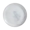 Flat Plate Luminarc Diwali Granit Marb Bicoloured Glass Ø 25 cm (24 Units)