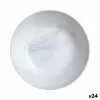 Syvä lautanen Luminarc Diwali Granit Marb Kaksivärinen Lasi Ø 20 cm (24 osaa)