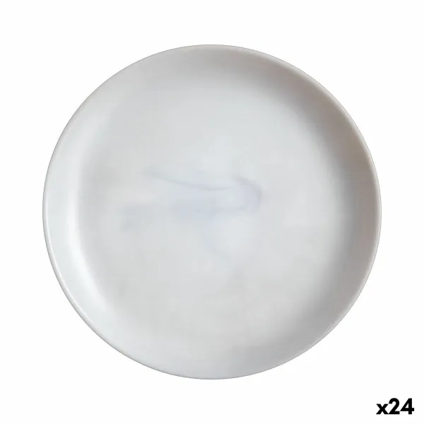 Jälkiruokalautanen Luminarc Diwali Granit Marb Kaksivärinen Lasi Ø 19 cm (24 osaa)