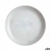 Jälkiruokalautanen Luminarc Diwali Granit Marb Kaksivärinen Lasi Ø 19 cm (24 osaa)