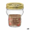 Food Preservation Container Bormioli Rocco Quattro Stagioni Transparent 270 ml (12 Units)
