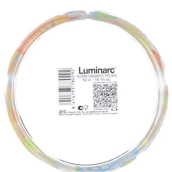 Стакан воды Luminarc Peces Разноцветный Cтекло Рыбы 500 ml (6 штук)