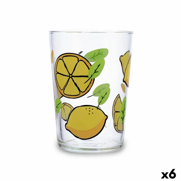 Stiklas vandeniui Luminarc Limones Spalvotas stiklas Citrinos 500 ml (6 vnt.)