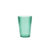 Glass for water Quid Iris Green Plastic 400 ml (12 Units)
