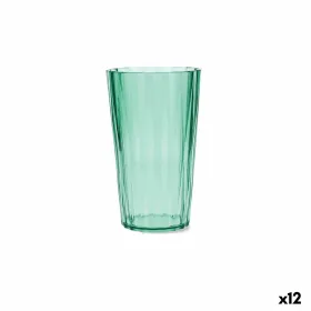 Vesilasi Quid Iris Vihreä Muovinen 600 ml (12 osaa)
