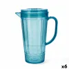 Jug Quid Gaia Turquoise Plastic 2 L (6 Units)