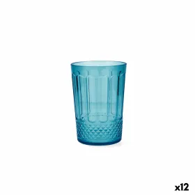Vesilasi Quid Gaia Turkoosi Muovinen 400 ml (12 osaa)