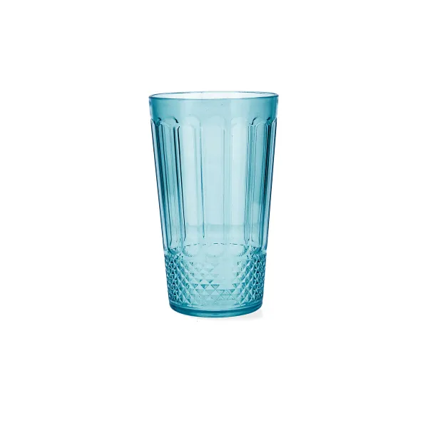 Stiklas vandeniui Quid Gaia Turkis Plastmasinis 600 ml (12 vnt.)
