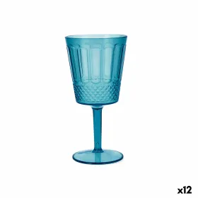 Lasi Quid Gaia Turkoosi Muovinen 350 ml (12 osaa)