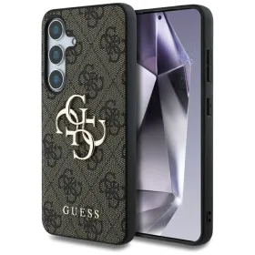 Guess Big 4G Logo Classic Logo - Case for Samsung Galaxy S25+ (brown)