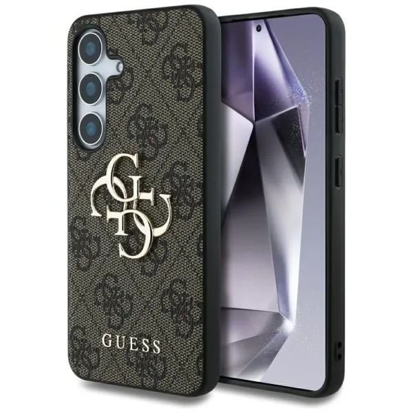 Guess Big 4G Logo Classic Logo - Case for Samsung Galaxy S25+ (brown)