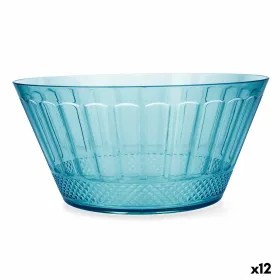 Salaattikulho Quid Gaia Turkoosi Muovinen Ø 25 cm (12 osaa)